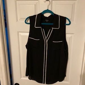 Black and white tank torrid